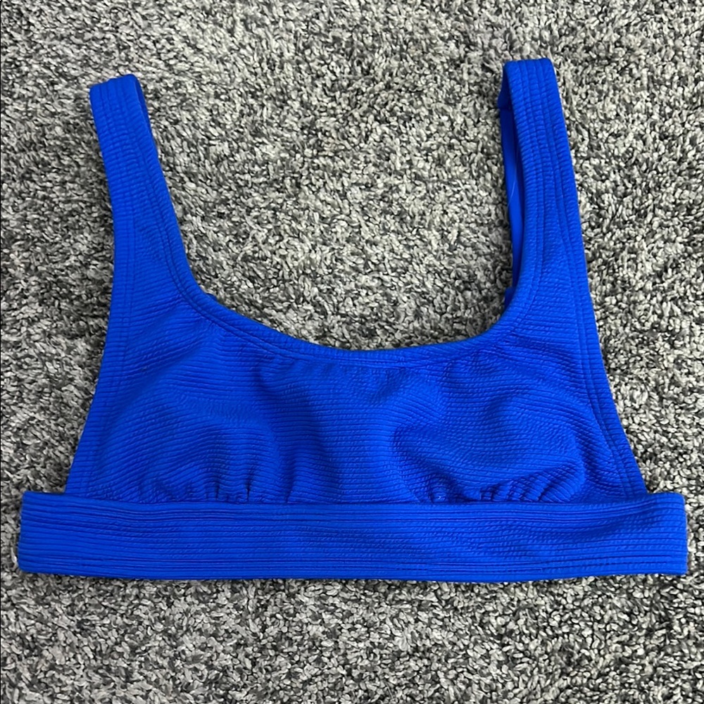 Xhilaration blue bikini top